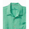 Tommy Bahama Big & Tall Tropic Isles Camp Shirt - Aqua Aloha