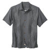 Tommy Bahama Big & Tall Bali Border Camp Shirt - Shadow