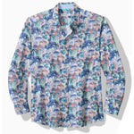 Tommy Bahama Men's Big & Tall Nova Wave Camp Shirt - Aquarius