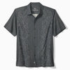 Tommy Bahama Men's Big & Tall Maui Border Silk Camp Shirt - Turbulence