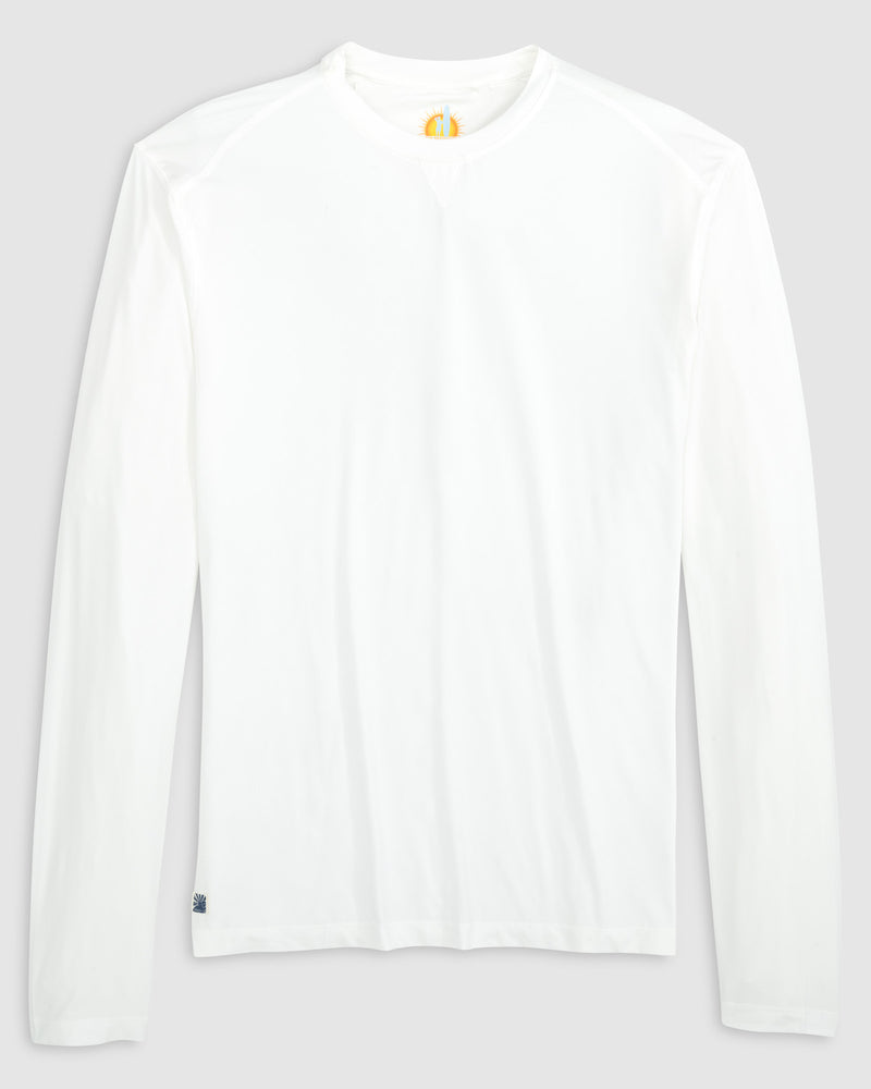 Johnnie-O Basin Prep-Formance Long Sleeve T-Shirt - White