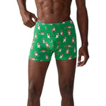 Chubbies The Frankies Boxer Briefs - Bright Green - Pattern Base (Includes Plaids)