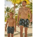 Chubbies 5.5-Inch The Havana Nights Swim Trunks - Black - Pattern Base (Plaids)