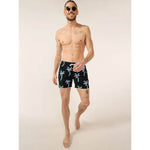 Chubbies 5.5-Inch The Havana Nights Swim Trunks - Black - Pattern Base (Plaids)