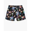 Chubbies 5.5-Inch The Black Light Nights Swim Trunks - Black
