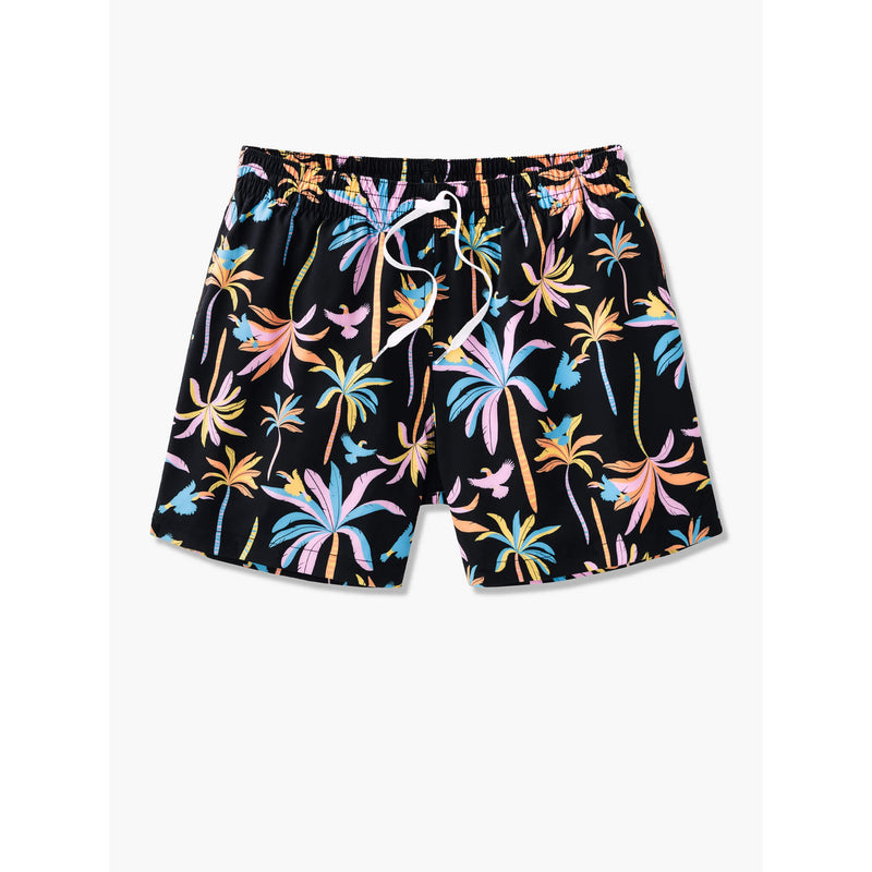 Chubbies 5.5-Inch The Black Light Nights Swim Trunks - Black