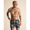 Chubbies 5.5-Inch The Black Light Nights Swim Trunks - Black