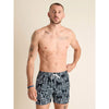 Chubbies 5.5-Inch The Midnight Thigh-napples Swim Trunks - Black - Pattern Base (Plaids)