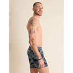 Chubbies 5.5-Inch The Midnight Thigh-napples Swim Trunks - Black - Pattern Base (Plaids)
