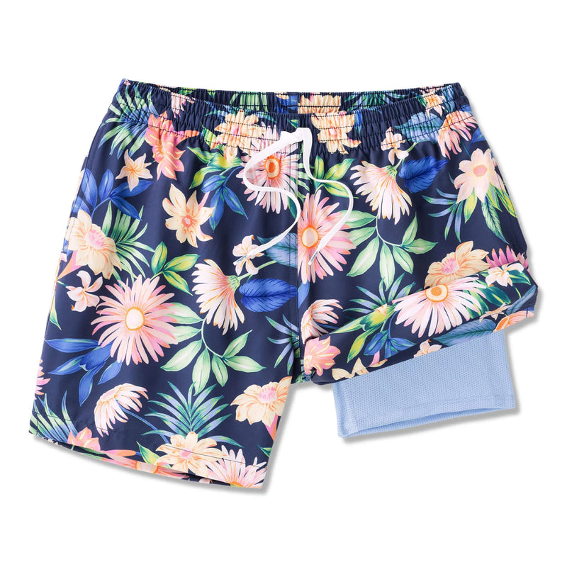 Chubbies 5.5-Inch The Big Bloomers Swim Trunks - Navy