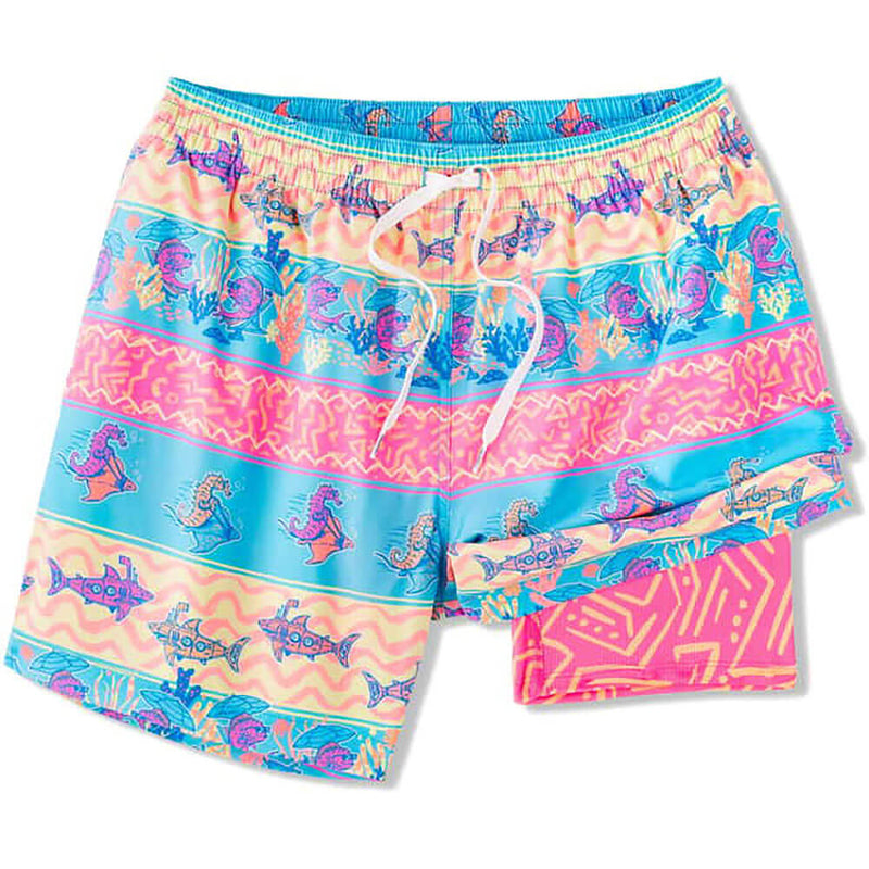 Chubbies 5.5-Inch The Rodeo Stingray Swim Trunks - Bright Blue