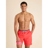 Chubbies 5.5-Inch The Fired Ups Swim Trunks - Bright Red