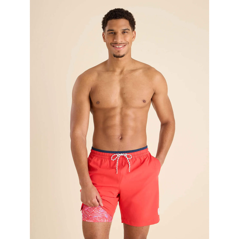 Chubbies 5.5-Inch The Fired Ups Swim Trunks - Bright Red