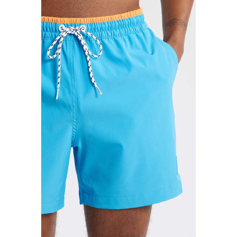 Chubbies 5.5-Inch The Blue Barracudas Swim Trunks - Bright Blue - Solid
