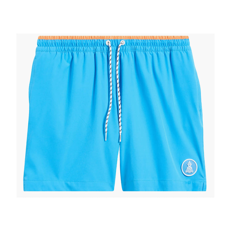Chubbies 5.5-Inch The Blue Barracudas Swim Trunks - Bright Blue - Solid