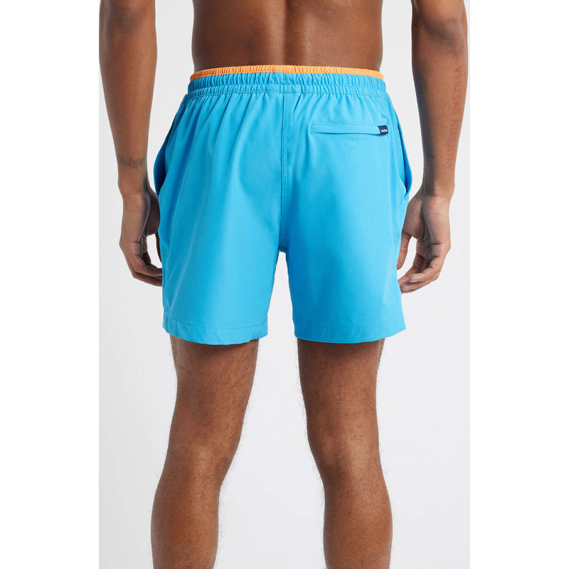 Chubbies 5.5-Inch The Blue Barracudas Swim Trunks - Bright Blue - Solid
