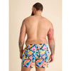 Chubbies 5.5-Inch The Exploding Nachos Swim Trunks - Bright Pink
