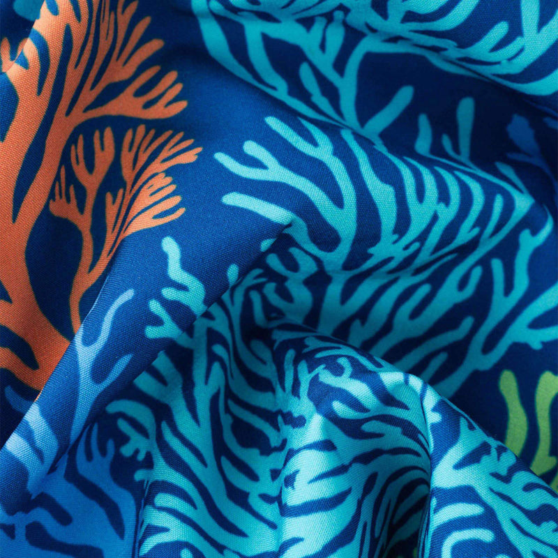 Chubbies 5.5-Inch The Coral Quarrels Swim Trunks - Bright Blue