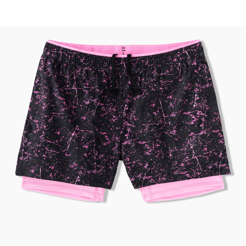Chubbies 5.5-Inch The Pink Concretes Training Shorts - Bright Pink