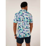 Chubbies The Night Fauna Performance Polo Shirt - Navy