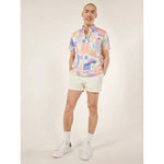 Chubbies The King Street Short Sleeve Sport Shirt - Off White - Pattern Base (Includes Plaids)