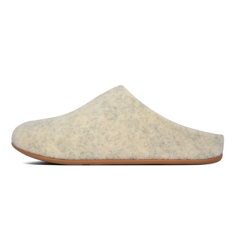 FitFlop Chrissie Felt Slippers - Cool Taupe