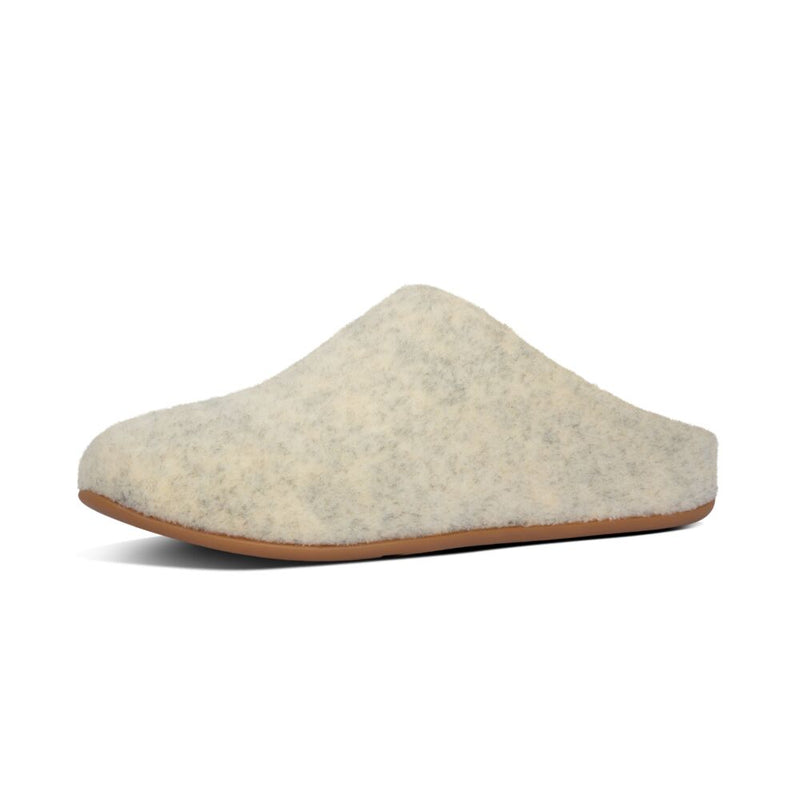 FitFlop Chrissie Felt Slippers - Cool Taupe