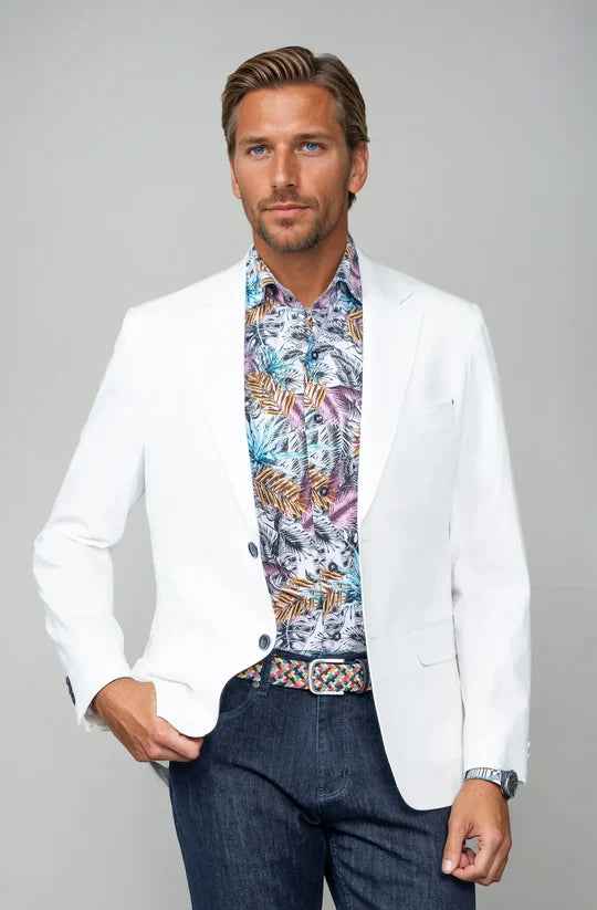 7 Downie St. Canal Sport Blazer - White