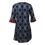 Debbie Katz Jamila Tunic - Blue/White