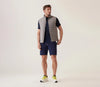 Deke Infinity 360 Cargo Bermuda Shorts In Warp Waffle - Indigo