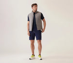 Deke Infinity 360 Cargo Bermuda Shorts In Warp Waffle - Indigo