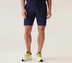 Deke Infinity 360 Cargo Bermuda Shorts In Warp Waffle - Indigo