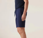 Deke Infinity 360 Cargo Bermuda Shorts In Warp Waffle - Indigo