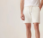 Deke Infinity 360 Cargo Bermuda Shorts In Warp Waffle - Natural