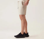 Deke Solarx Cargo Bermuda Shorts In Nano Nylon Warp Knit - Silver