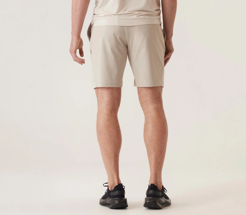 Deke Solarx Cargo Bermuda Shorts In Nano Nylon Warp Knit - Silver
