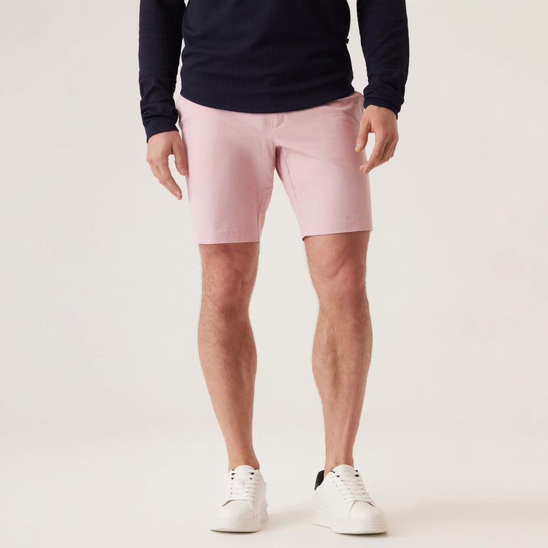 DEKE 8.5-Inch Galaxy Bermuda Shorts In Ultra 4X Stretch Twill - Blush
