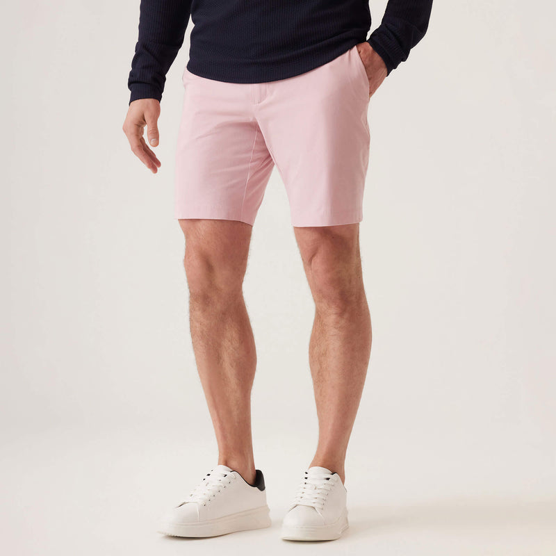 DEKE 8.5-Inch Galaxy Bermuda Shorts In Ultra 4X Stretch Twill - Blush