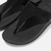 FitFlop Lulu Crystal Embellished Sandals - All Black