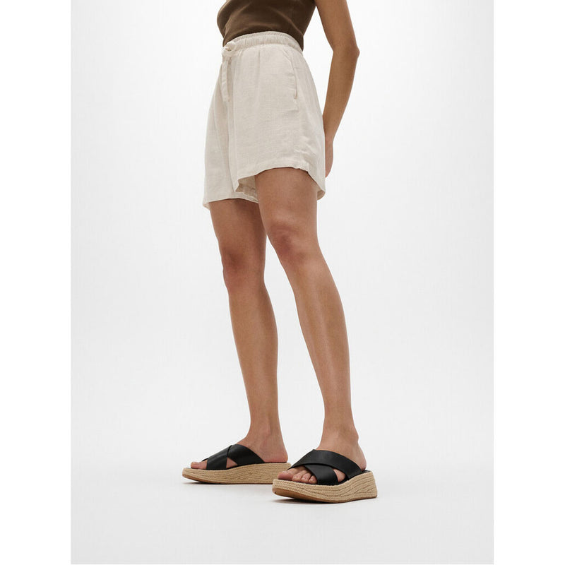 FitFlop F-Mode Espadrille Leather Flatform Sandals - Black