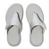 FitFlop F-Mode Go Adjustable Flatform Sandals - Silver