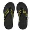 FitFlop F-Mode Go Leopard Webbing Strappy Sandals - Lemongrass Mix