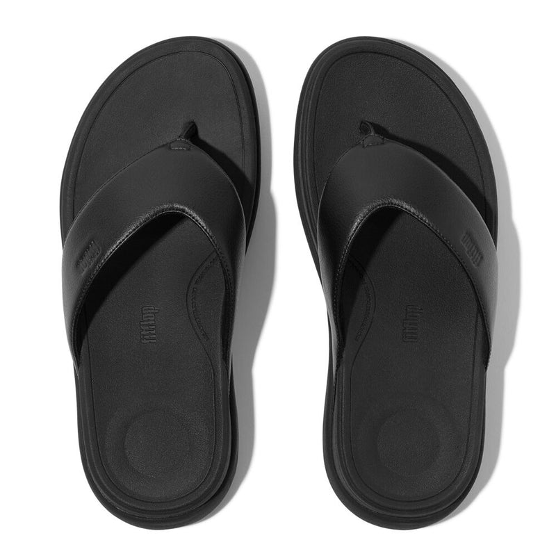 FitFlop Mens F-Mode Go Sandals - All Black