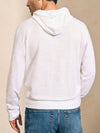 Faherty Sunwashed Slub Hoodie Pullover Sweater - White*