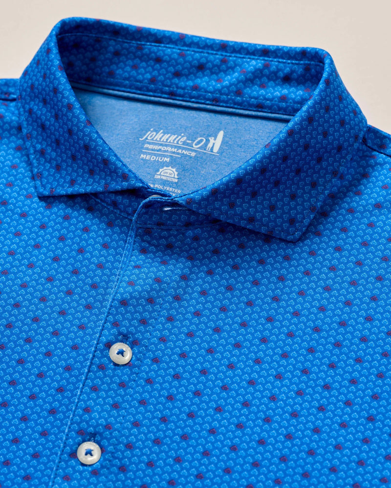 Johnnie-O Men's Emillio Performance Polo Shirt - Palisades Blue