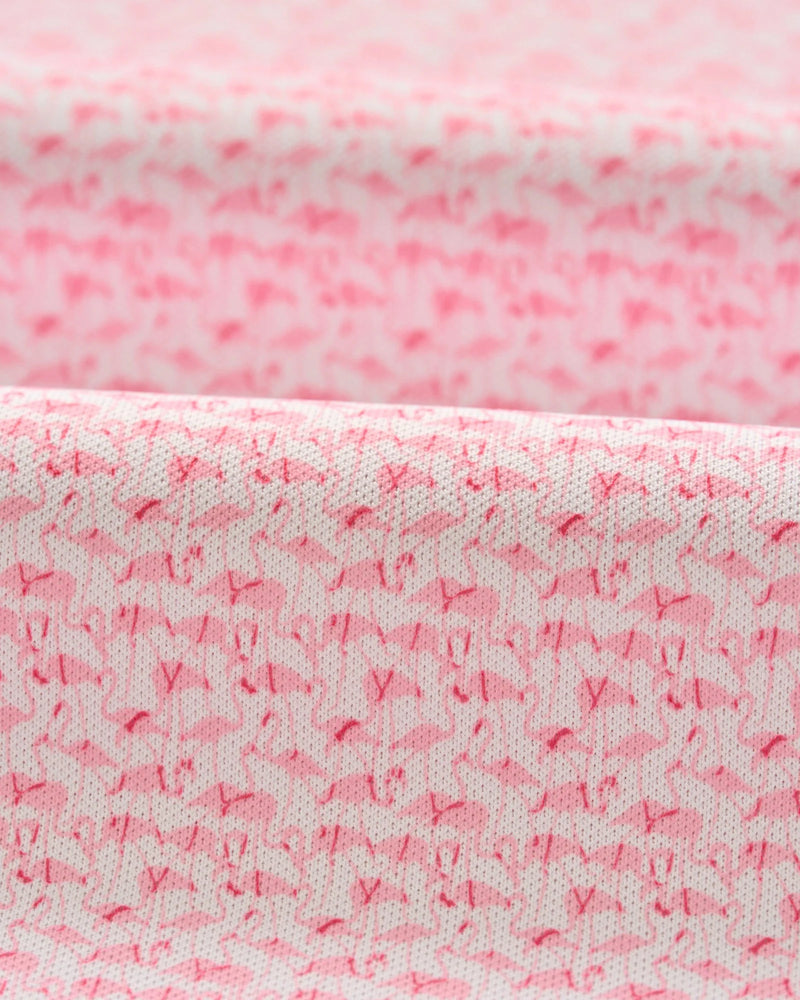 Johnnie-O Men's Flock Yeah Performance Polo Shirt - Azalea