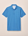 Johnnie-O Men's Floral Reef Performance Polo Shirt - Palisades Blue