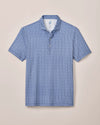 Johnnie-O Men's Four Leaf Featherweight Performance Polo Shirt - Lake