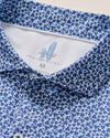 Johnnie-O Men's Four Leaf Featherweight Performance Polo Shirt - Lake