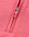 Johnnie-O Men's Freeborne Performance 1/4 Zip Pullover Sweater - Azalea
